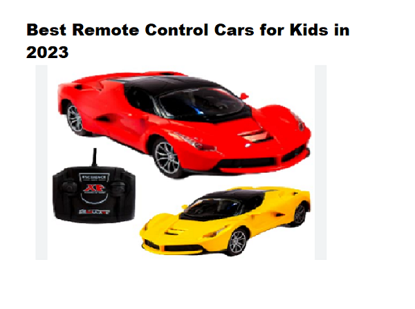 Best Remote Control Cars in 2023