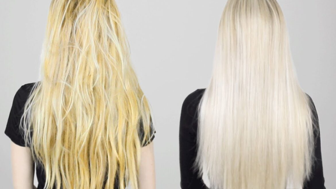 How to Fix Bleached Hair That Turned Blue - wide 4