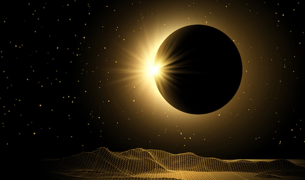 solar eclipse on Diwali