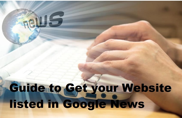 Your Website Listed in Google News