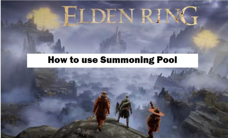 How To Use Summoning Pool In Elden Ring Game In 2023 Horse World Journal   Elden 768x465 