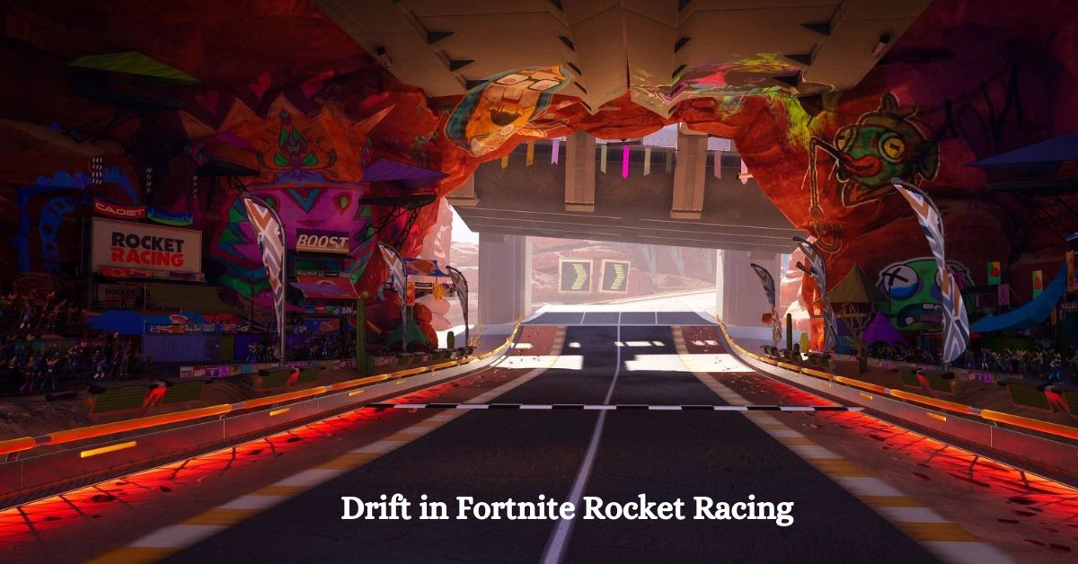 how to drift in fortnite rocket racing