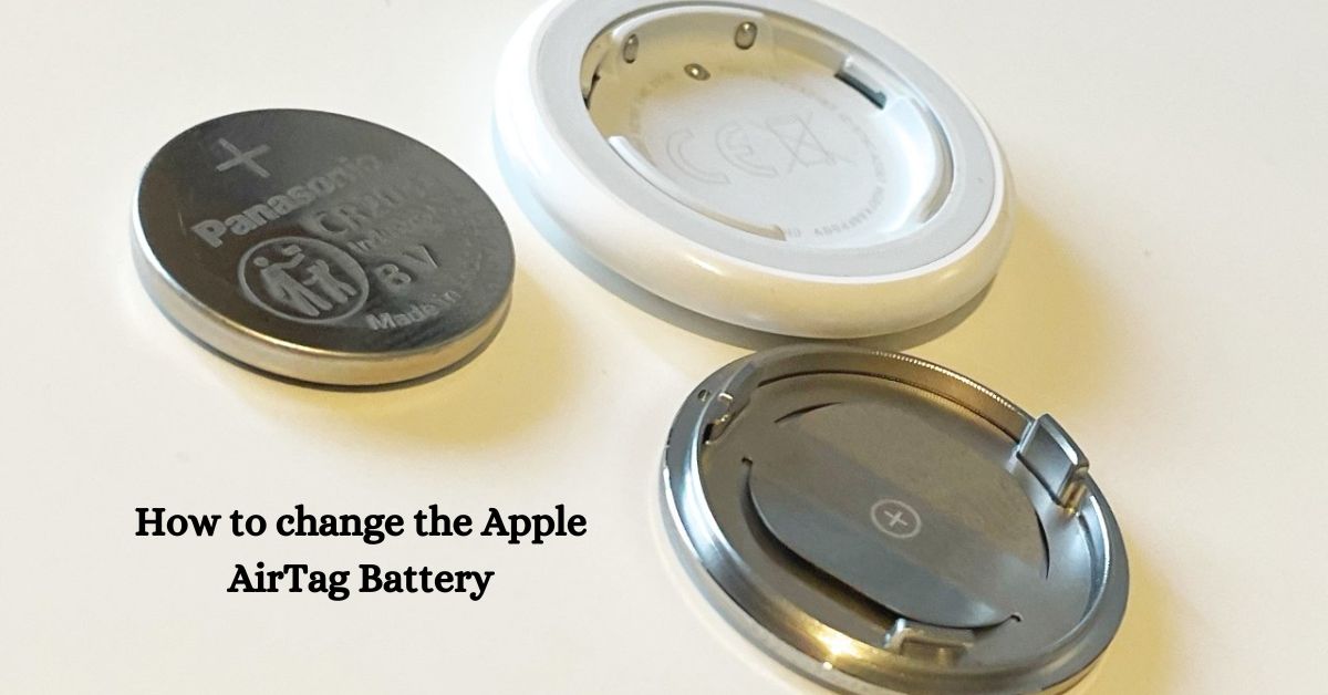 how to change the AirTag battery