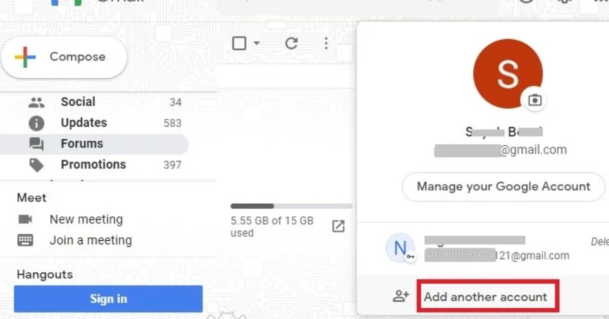 how to sign in to multiple gmail accounts at once